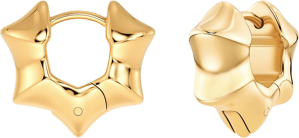 Cane Hoops Multi S Gold