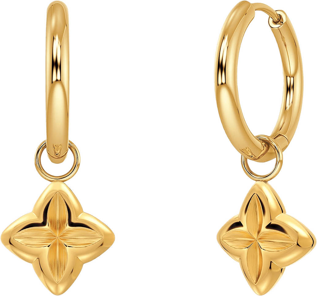 Scala Hoops S Gold