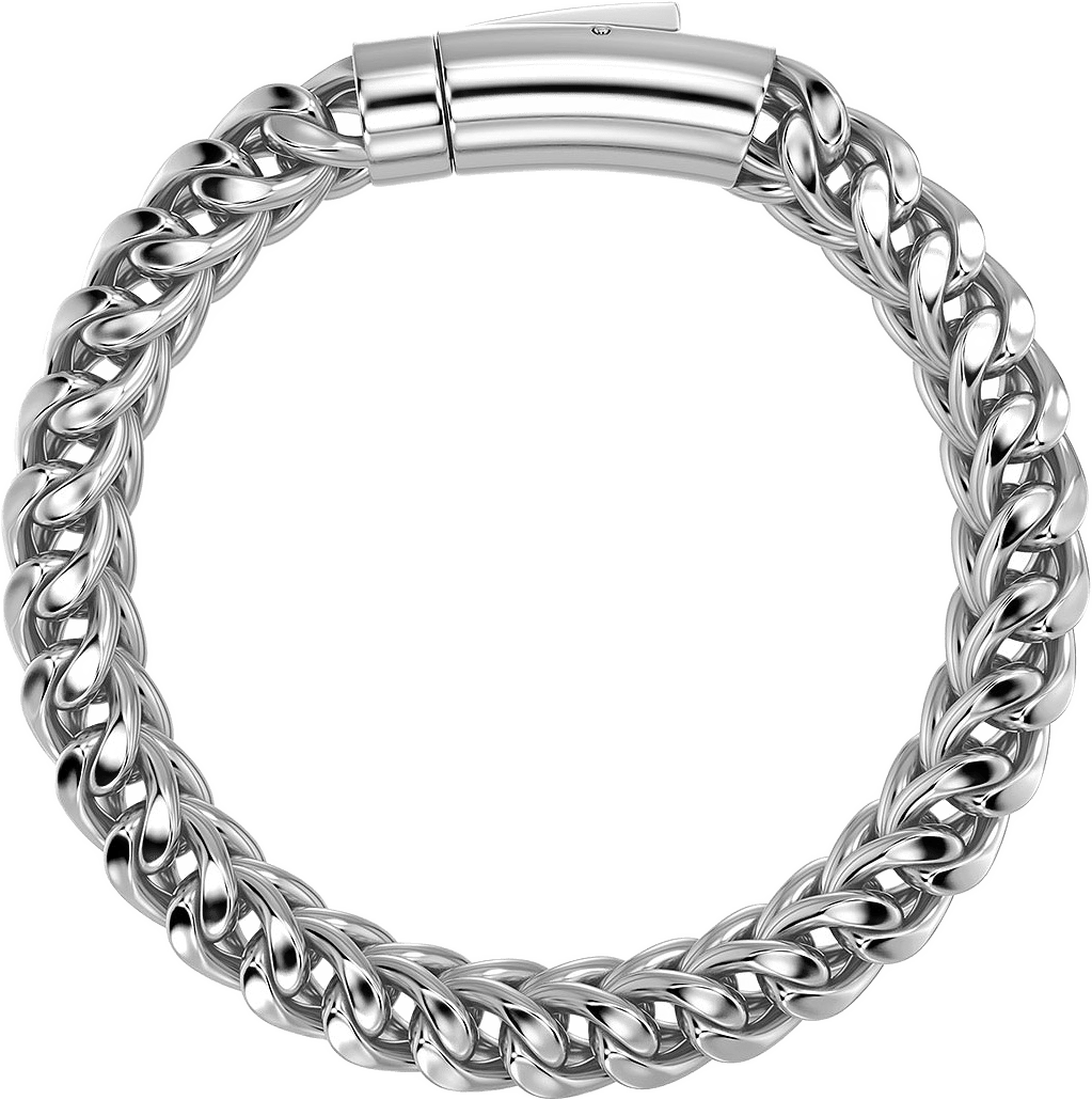 Spiga Chain Bracelet Steel