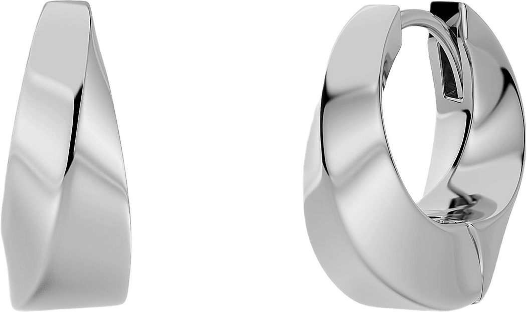 Helix Hoops L Steel, från Edblad, i färgen Steel.