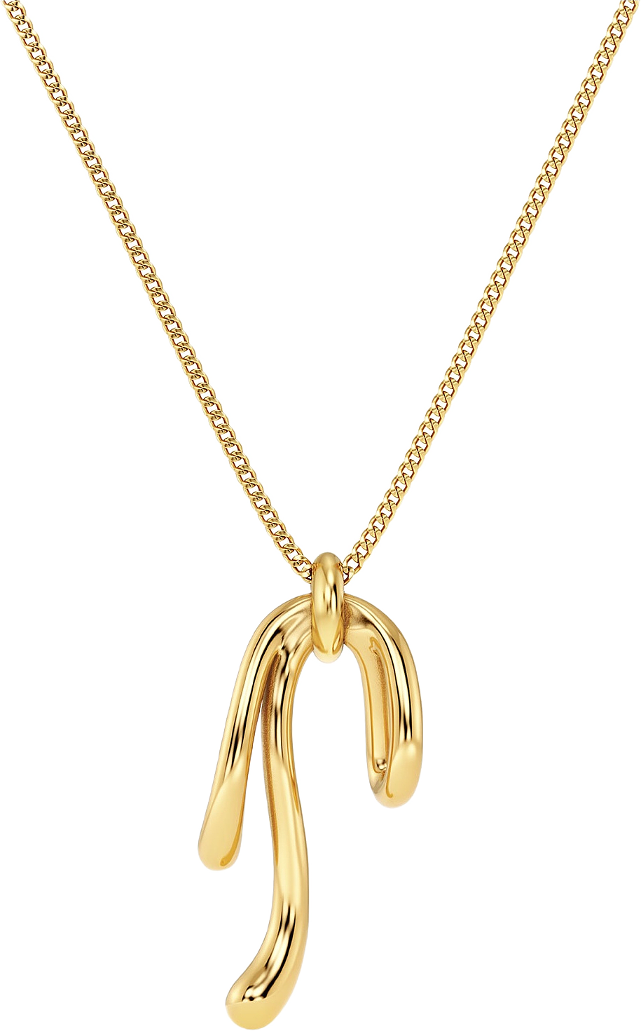 Lace Necklace Gold