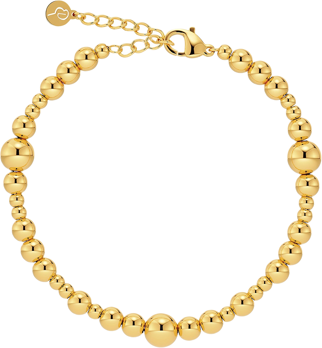 Sphere Bracelet Multi Gold