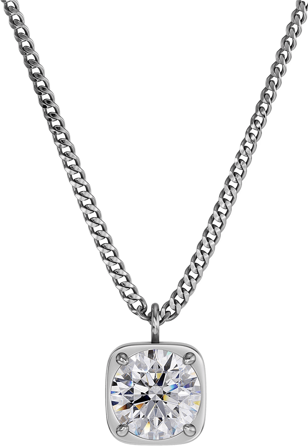 Gemma Necklace Steel