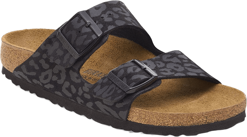 Arizona SYN Leo Black, från Birkenstock, i färgen Syn Leo Black.