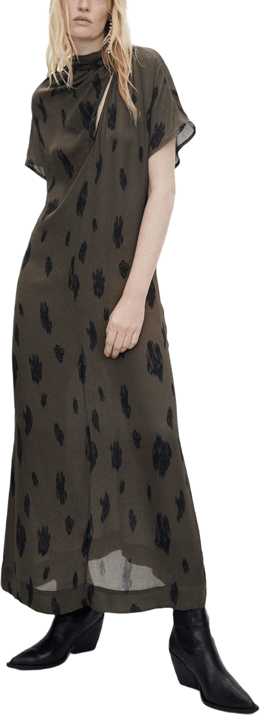 Walker Dress - Abstract Animal, från DAY Birger et Mikkelsen, i färgen Abstract Animal.