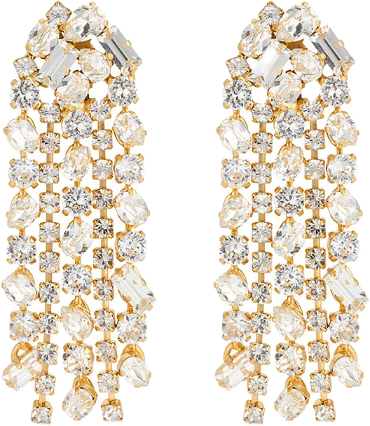 Noelle Statement Earrings, från Caroline Svedbom, i färgen Gold.