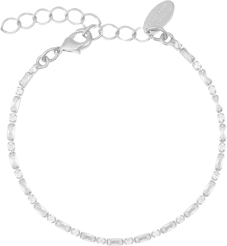 Evelyne Bracelet, från Caroline Svedbom, i färgen Rhodium.