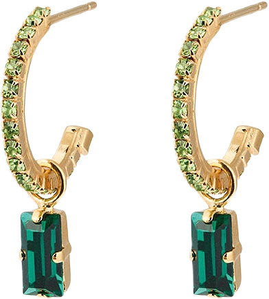 Lucy Earrings, från Caroline Svedbom, i färgen Gold.