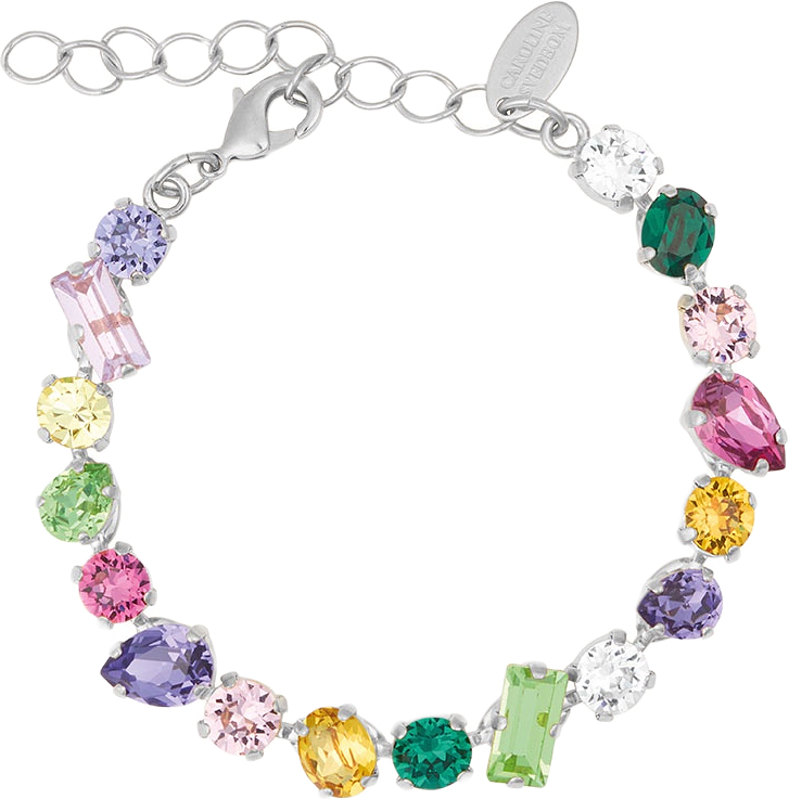 Noelle Statement Bracelet, från Caroline Svedbom, i färgen Rhodium.