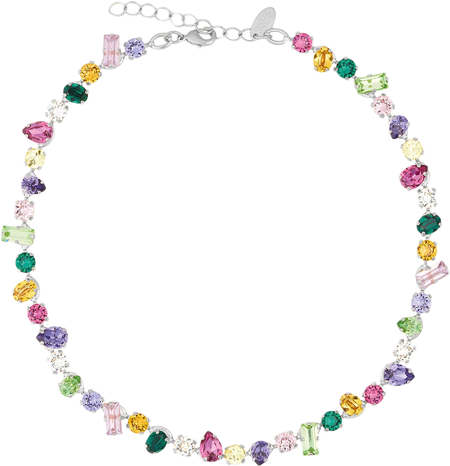 Noelle Statement Necklace, från Caroline Svedbom, i färgen Rhodium.