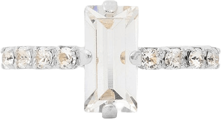 Lucy Ring, från Caroline Svedbom, i färgen Rhodium.