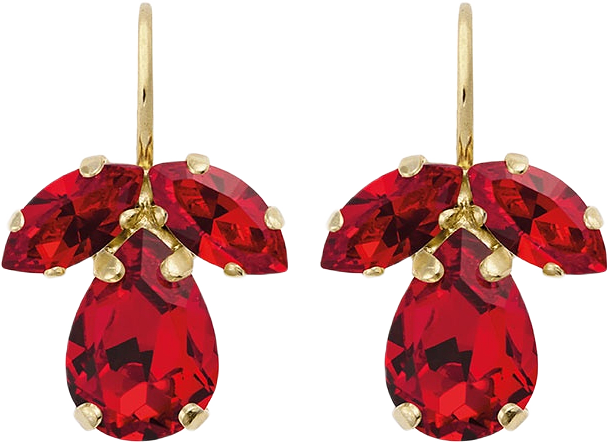Petite Timo Earrings, från Caroline Svedbom, i färgen Gold.