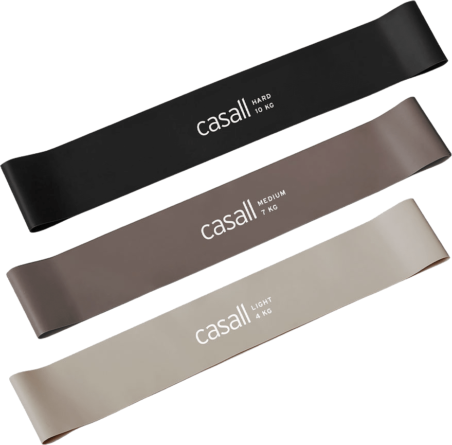 Rubber bands 3pack Other, från Casall, i färgen Cashmere Selection.