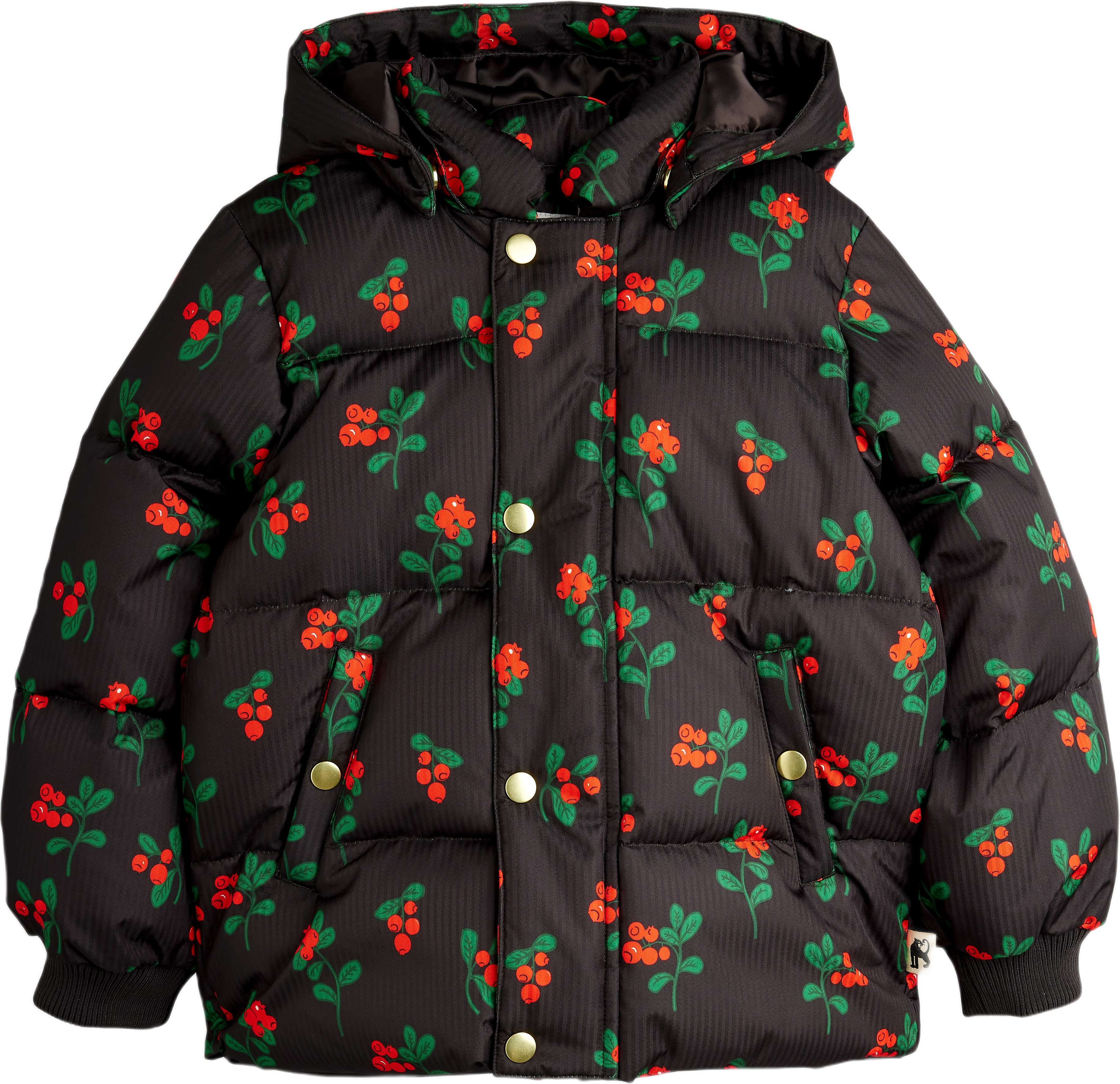 Lingonberries Puffjacka Med Luva