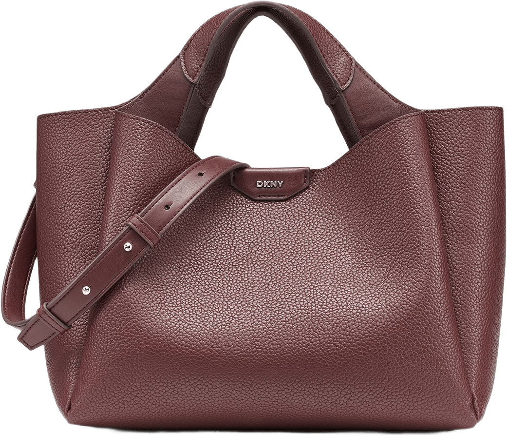 Willa Satchel, från DKNY, i färgen Aged Wine.