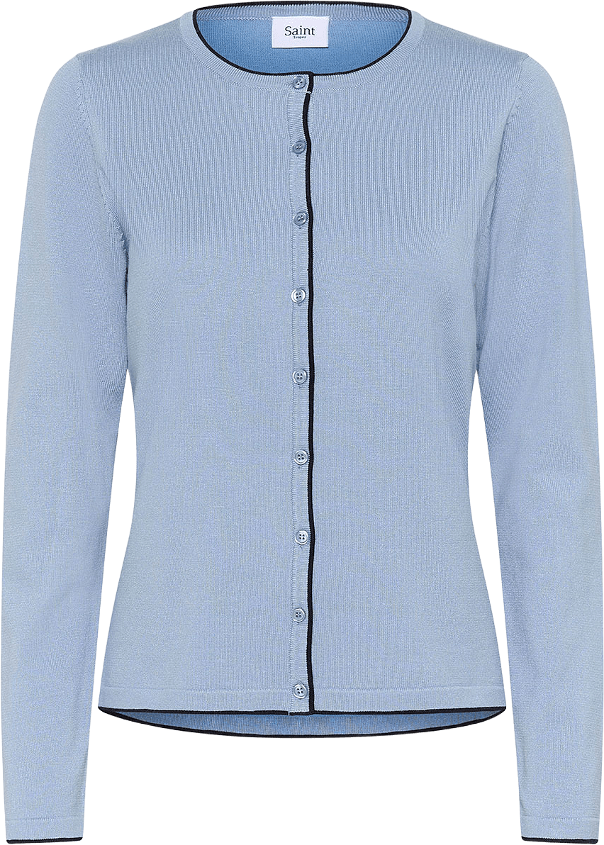 MilaSZ Contrast Stripe Cardigan