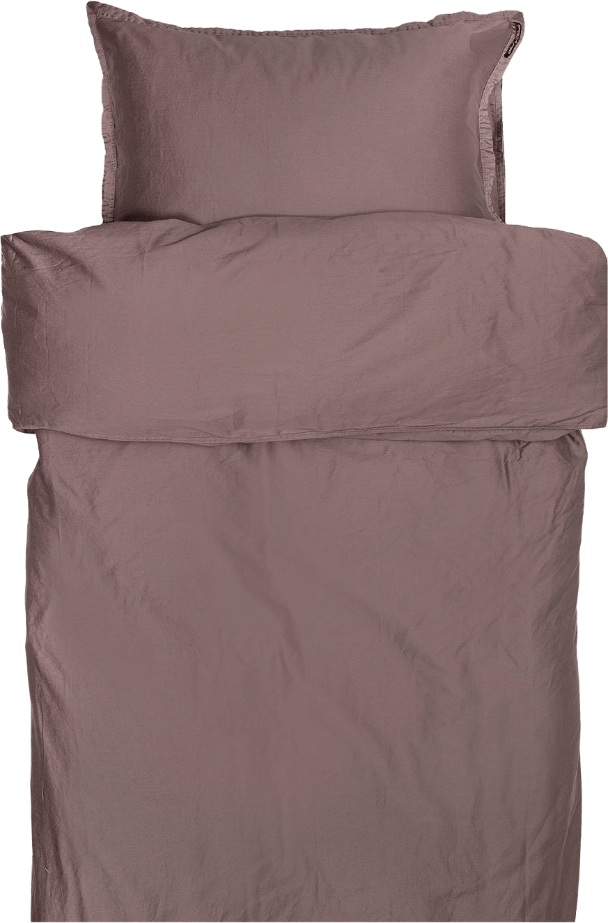 Soul påslakan, från Himla, i färgen Maroon.