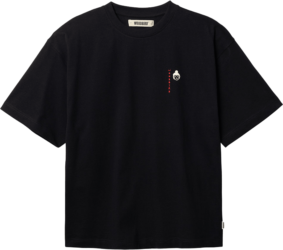 Beam Suma Tee, från Woodbird, i färgen Black.