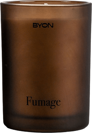 Doftljus Fumage 45h, från Byon, i färgen Brun.
