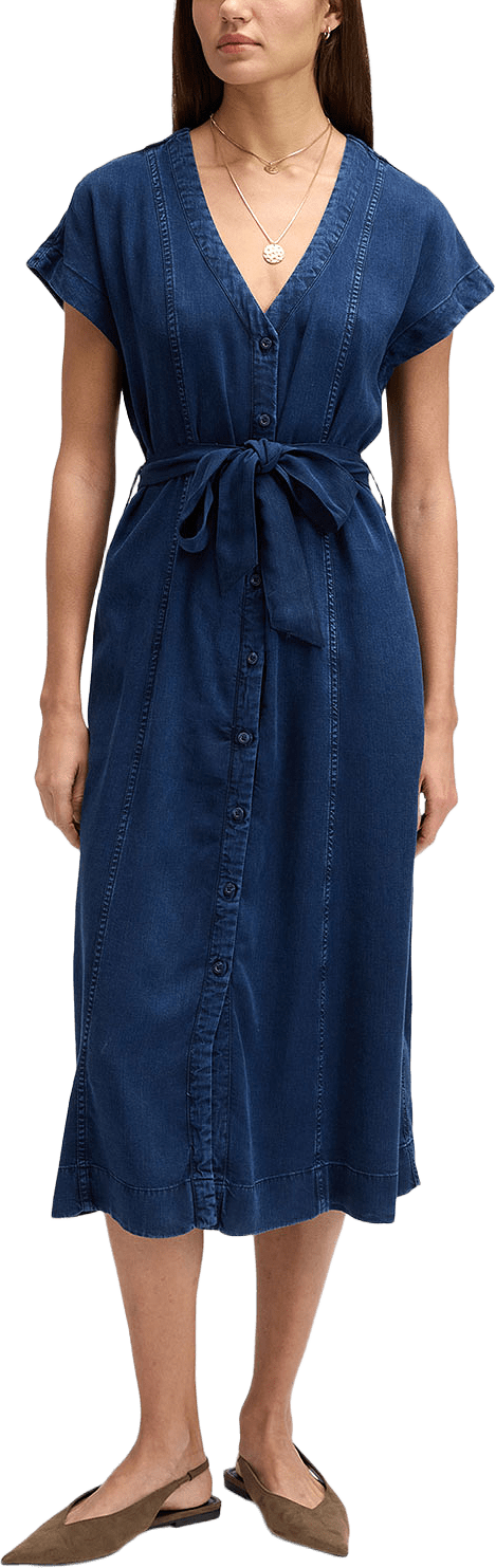 Belted Midi Dress, från Lee, i färgen Sunset Ride.