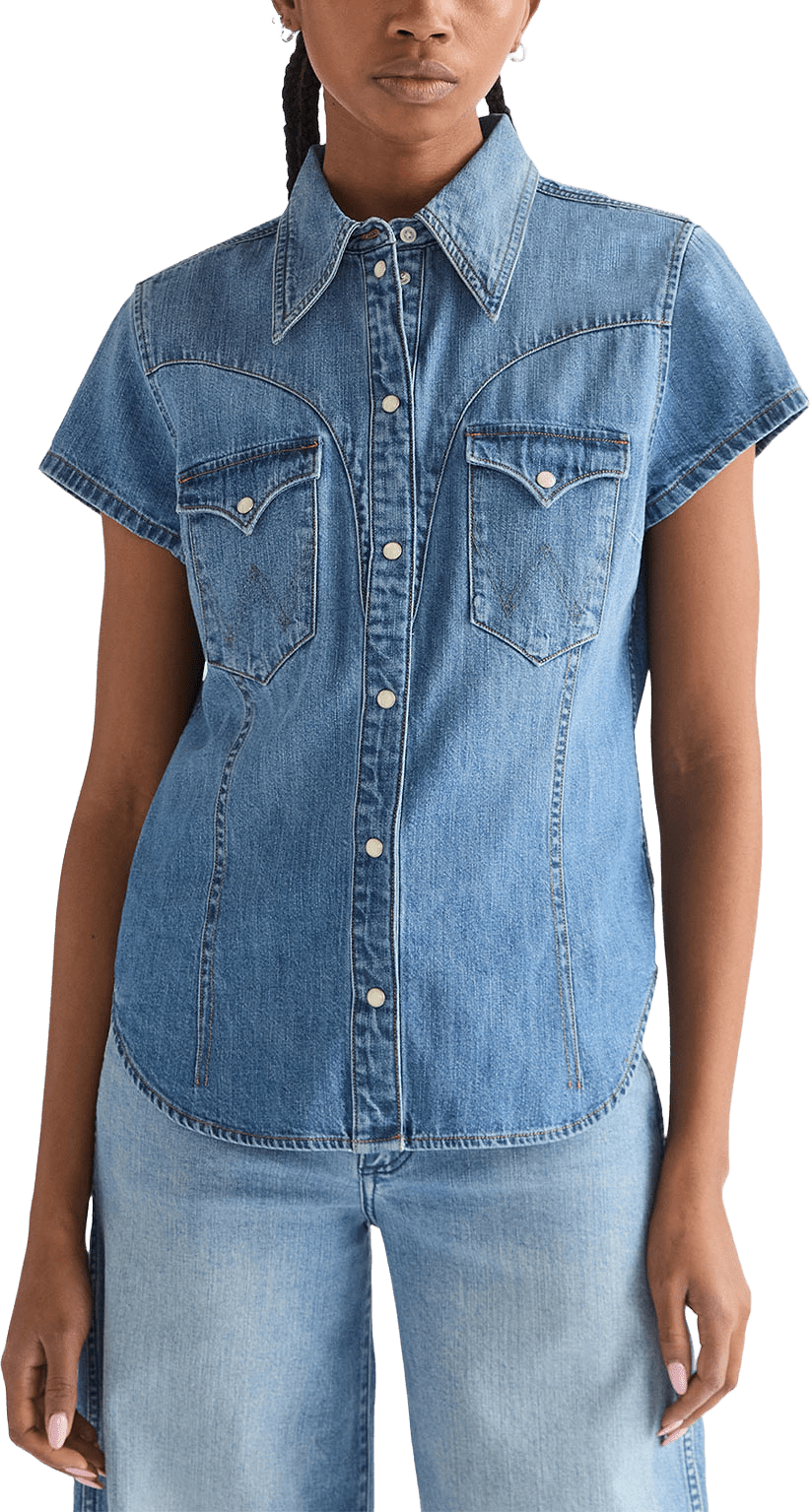 SS Stylized Western, från Wrangler, i färgen Hazy Horizon.