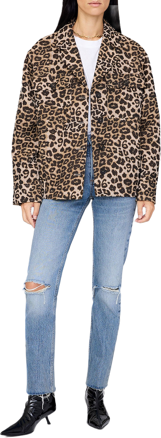 Flynn Jacket, från Anine Bing, i färgen Leopard.