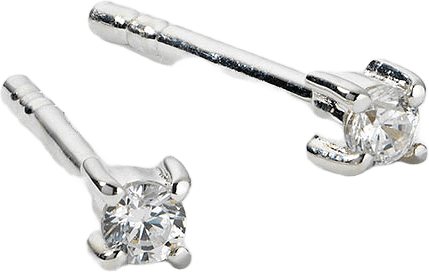 Celestia Mini Studs Silver, från Syster P, i färgen Silver.