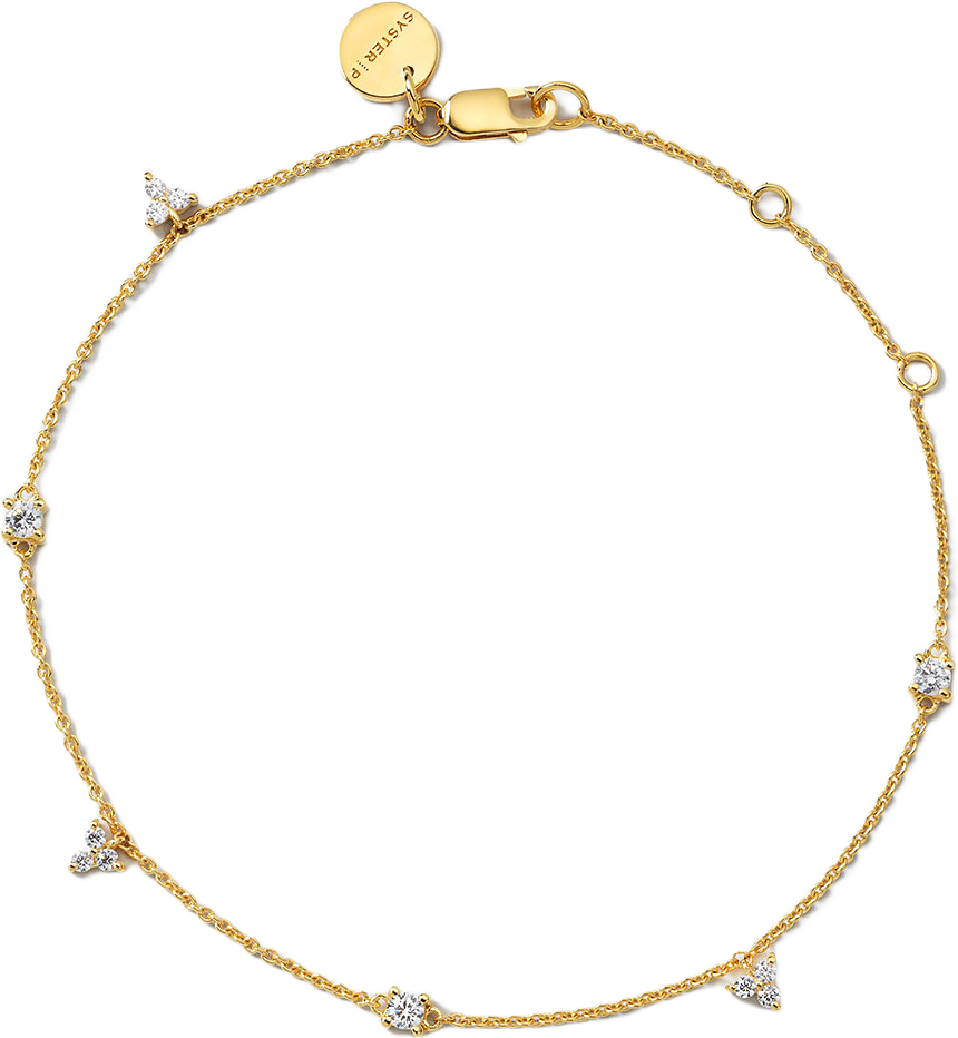 Celestia Bracelet Gold, från Syster P, i färgen Gold.