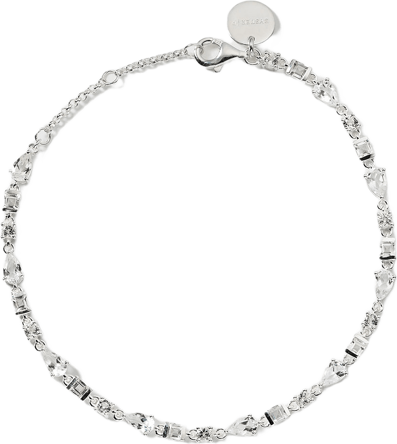 Pam Bracelet Silver, från Syster P, i färgen Silver.
