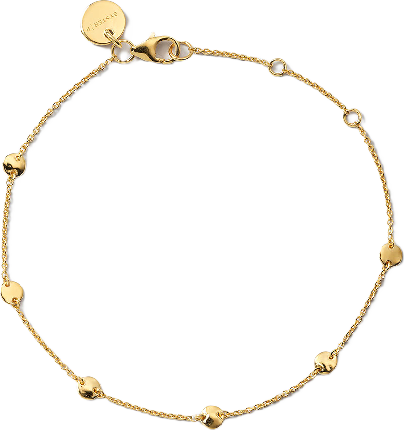 Solea Bracelet Gold, från Syster P, i färgen Gold.