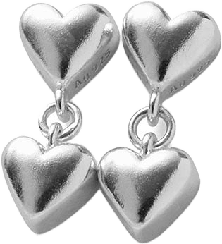 Adore Earrings, från Pernille Corydon, i färgen Silver.