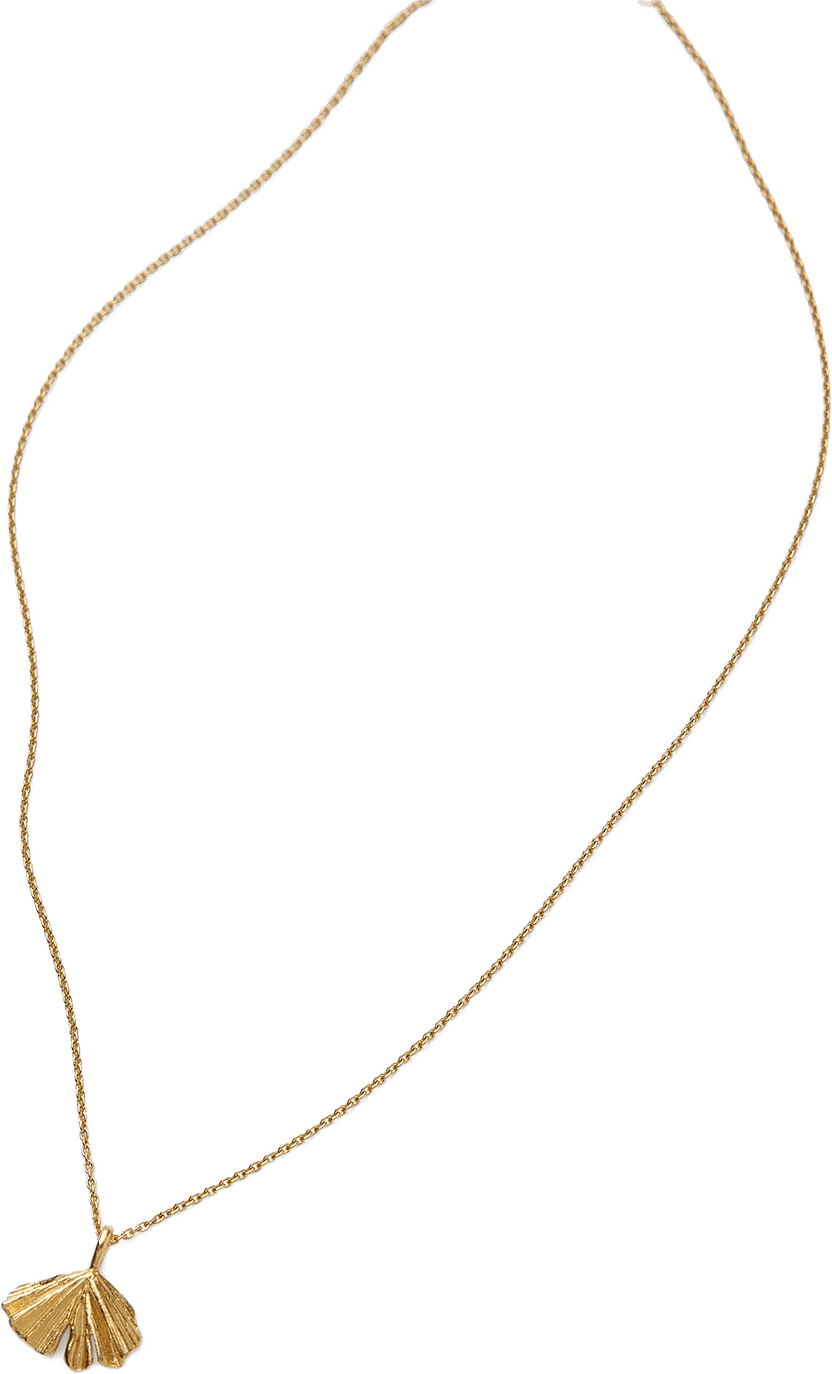 Autumn Leaf Necklace, från Pernille Corydon, i färgen Gold.