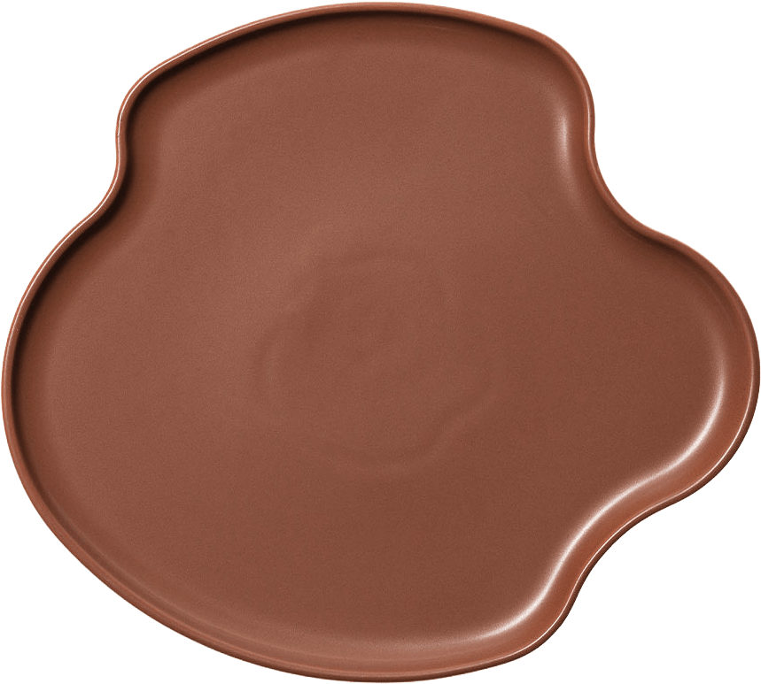 Aalto Fat 25 cm Vatten, från Iittala, i färgen Terracotta.
