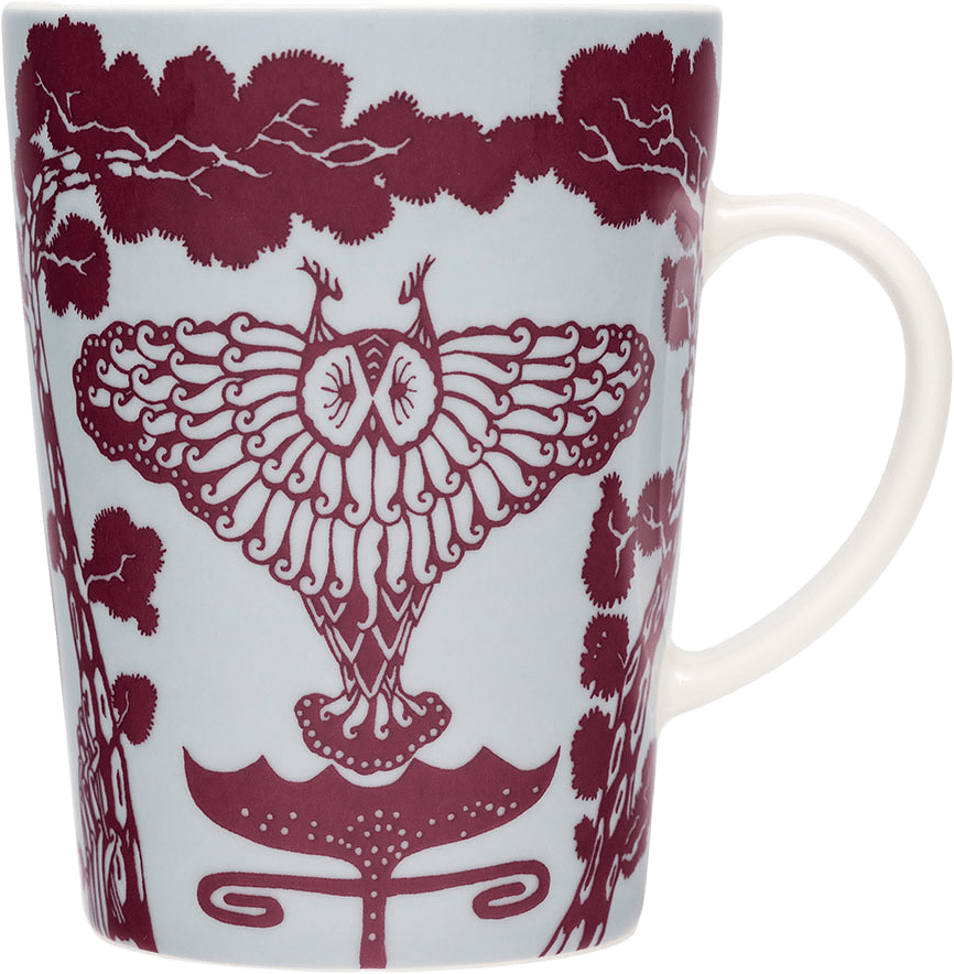 Taika Mugg 0,4L Uni Körsbär, Presentförpackning, från Iittala, i färgen Blå/Körsbär.