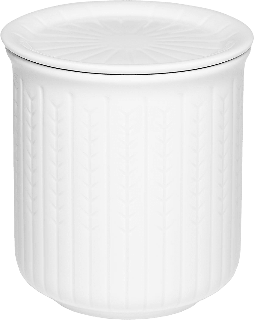 Swedish grace Burk S 0,3 L Snö, från Rörstrand, i färgen Vit.