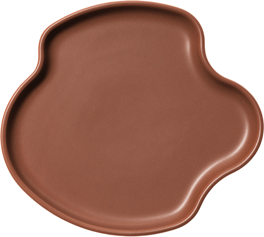 Aalto Fat 15cm Vatten, från Iittala, i färgen Terracotta.