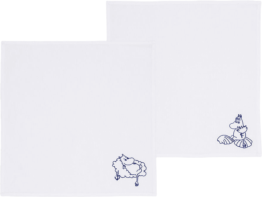 Mumin Servett Haru Gots, från Arabia, i färgen Flerfärgad.