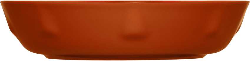 Solare Tallrik Djup 22cm Terracotta, från Iittala, i färgen Terracotta.