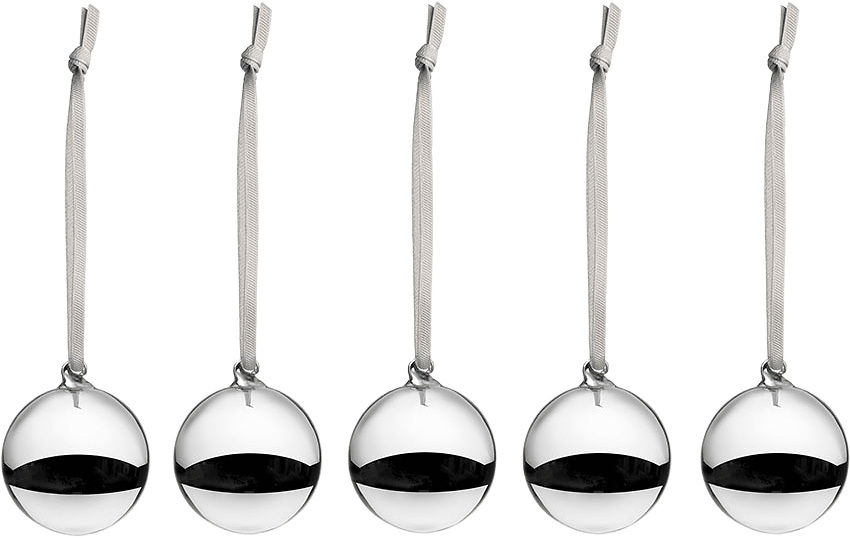Iittala Glaskula 40Mm Silver 5-Pack, från Iittala, i färgen Silver.