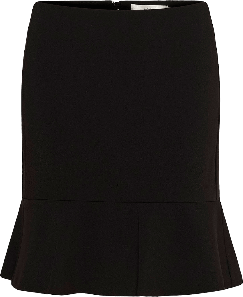 SebbyIW Short skirt, från Inwear, i färgen Black.