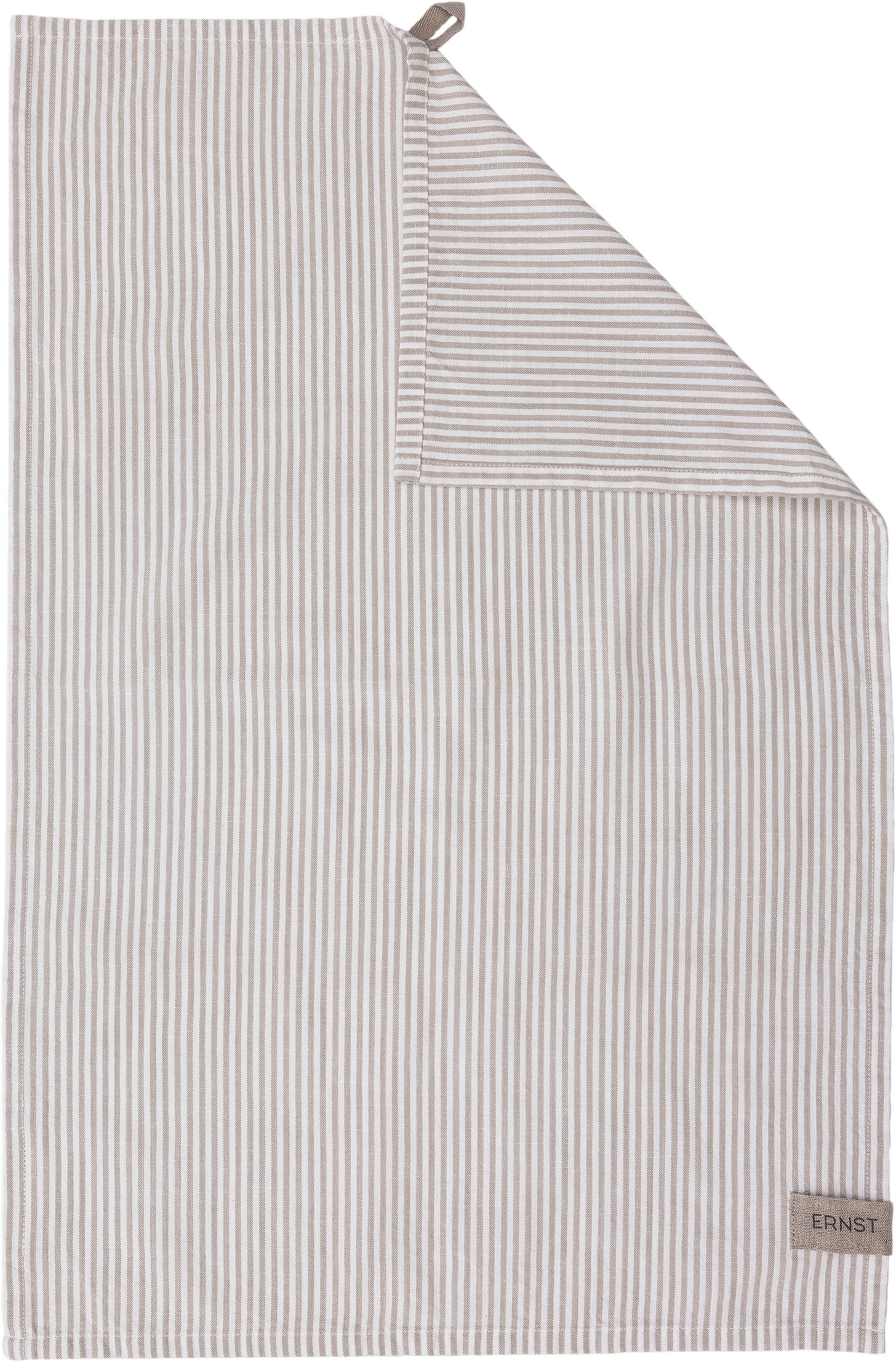 Kökshandduk, från ERNST, i färgen Beige/Vit.