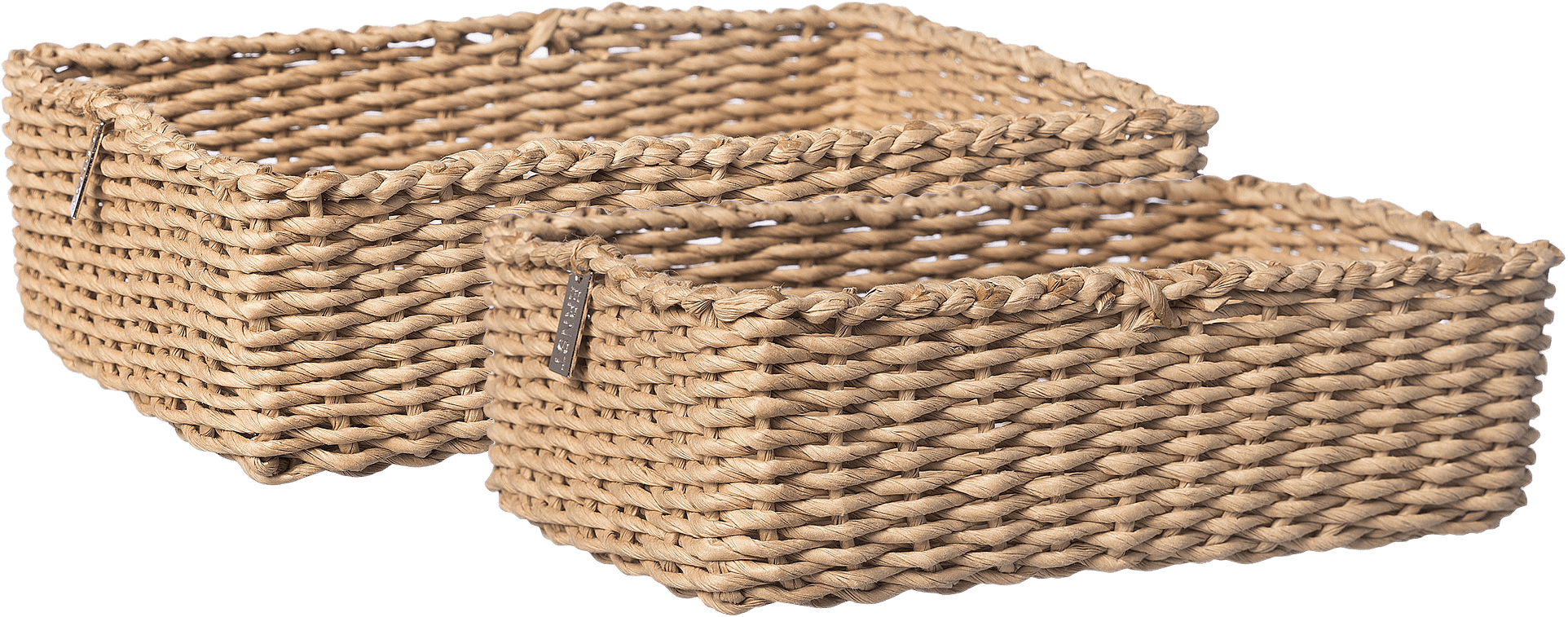 Korg 2-set, från ERNST, i färgen Natur.