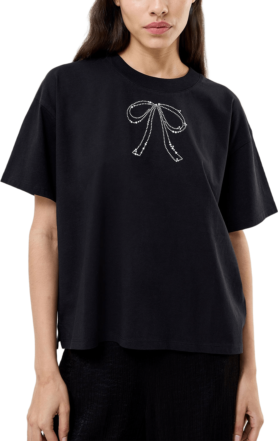 Pearl Hotfix Bow S/S Tee