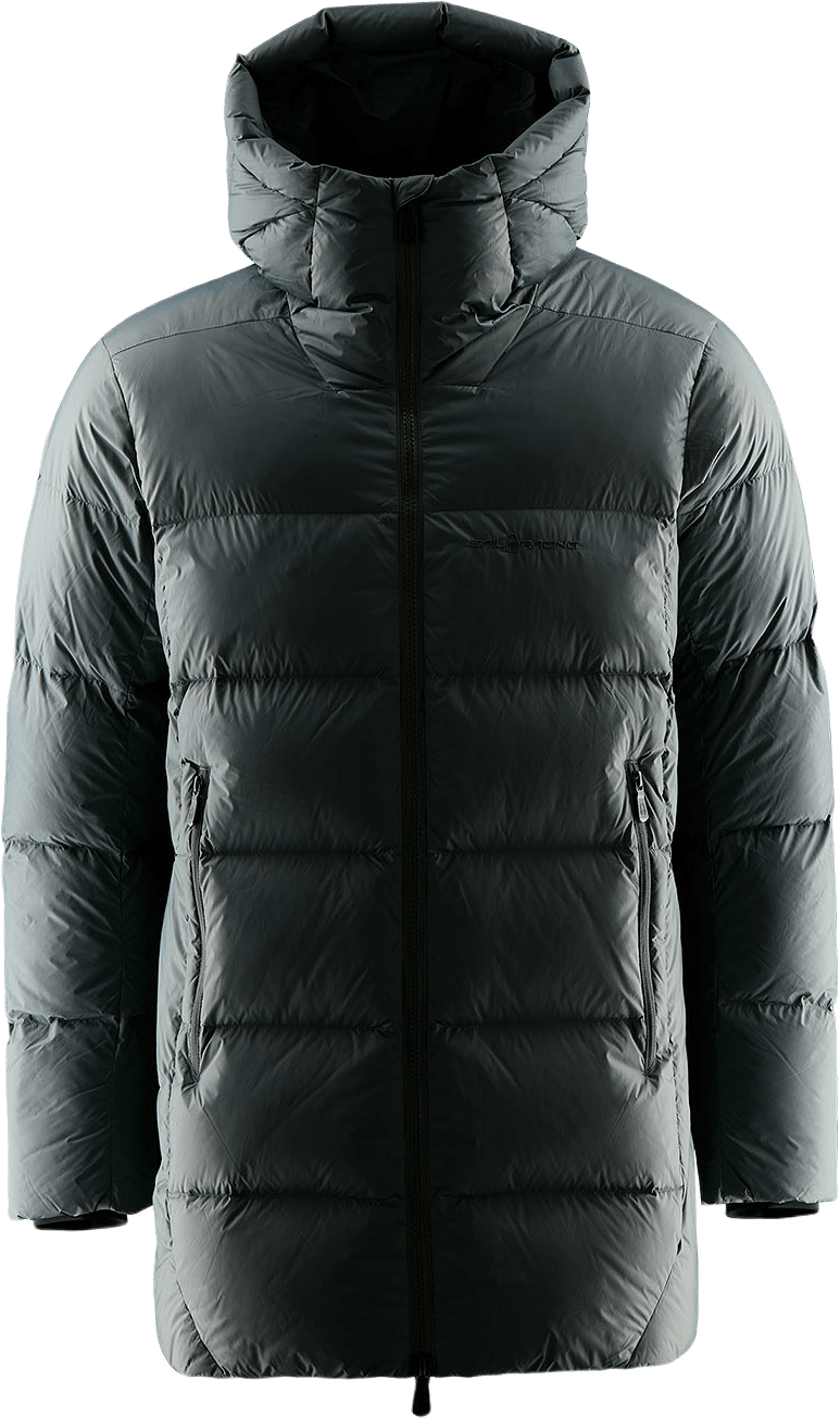 Cloud Down Parka, från Sail Racing, i färgen Aurora Green.