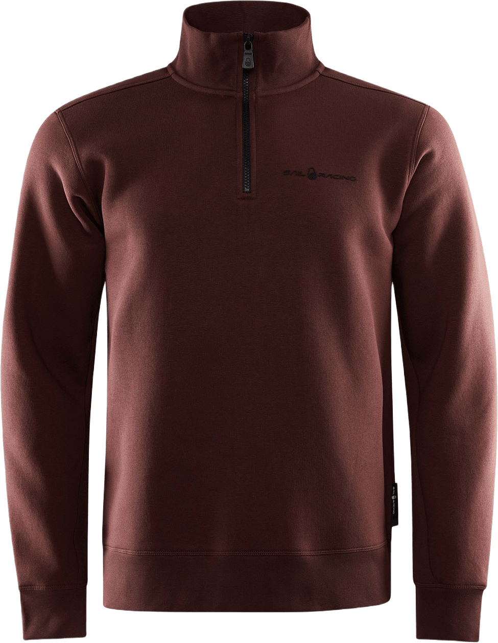 Bowman Logo T-Neck, från Sail Racing, i färgen Dk Brown.