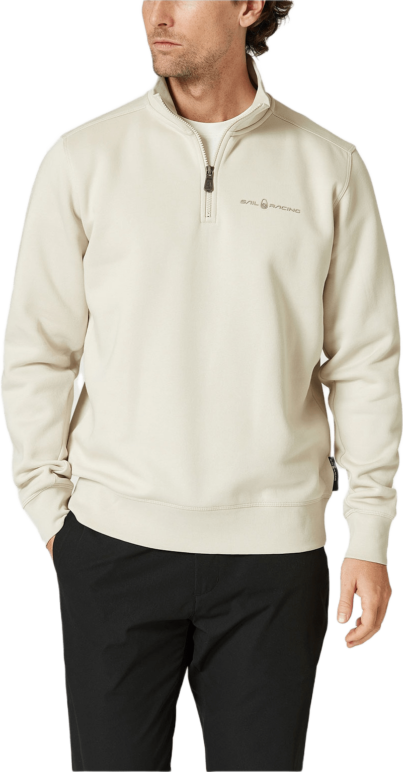 Bowman Logo T-Neck, från Sail Racing, i färgen Ecru.