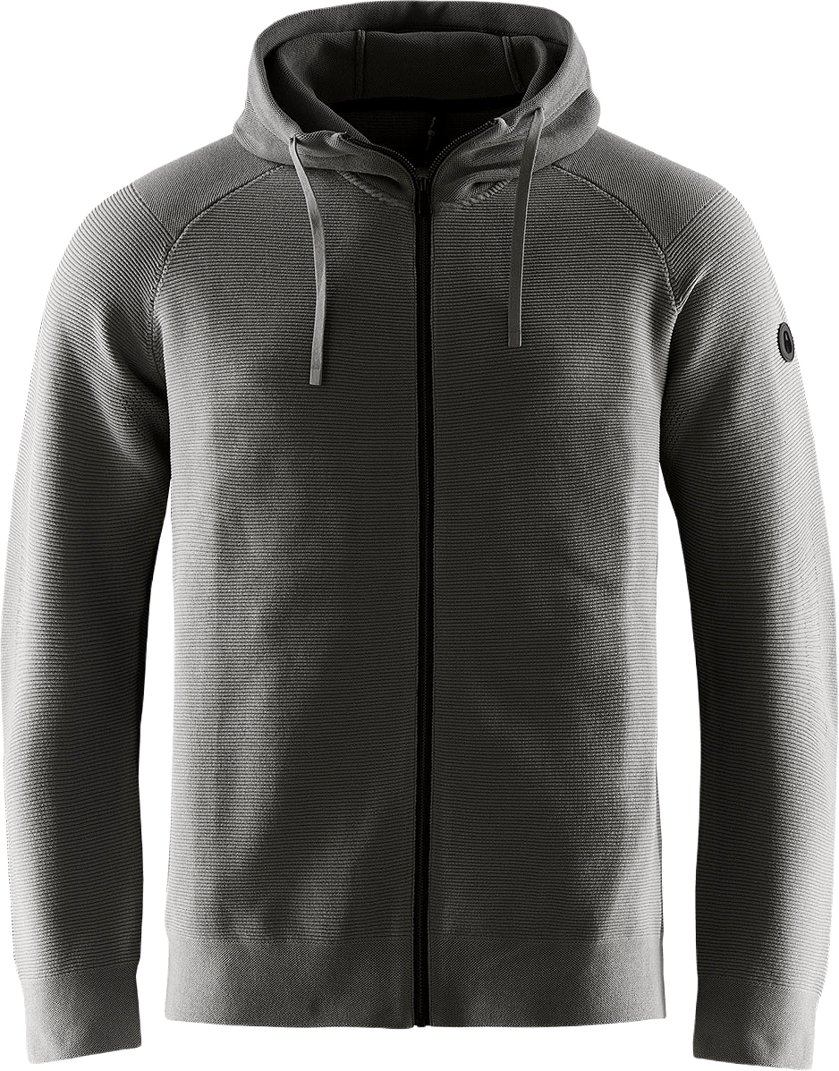 Element Seamless Zip Hood, från Sail Racing, i färgen Frost Grey.