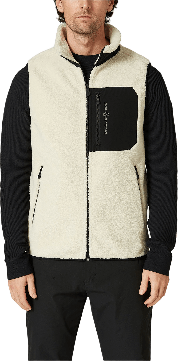 Bowman Pile Vest, från Sail Racing, i färgen Ivory.