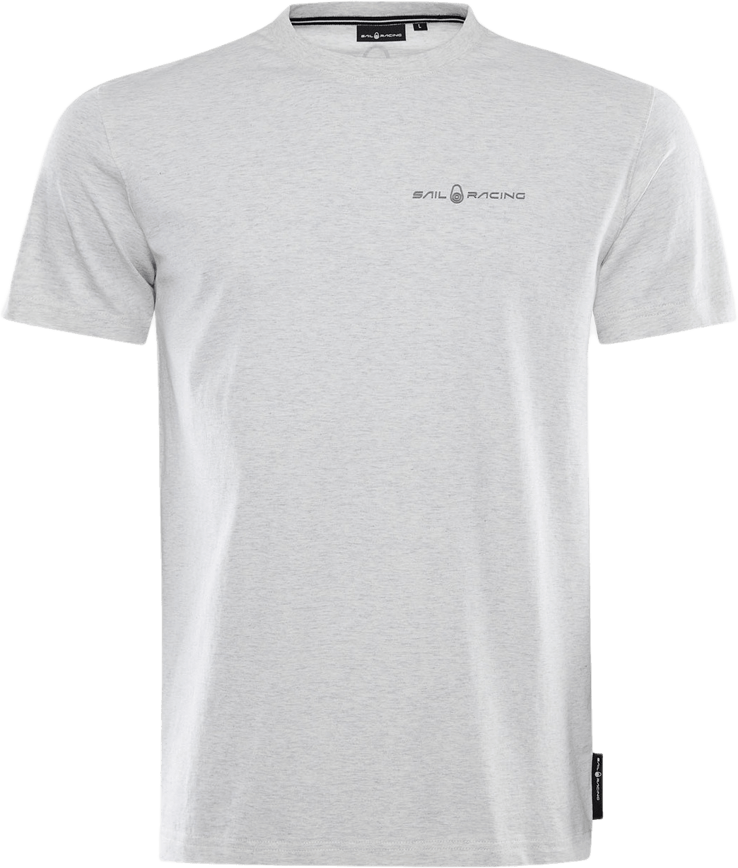 Bowman Logo Tee, från Sail Racing, i färgen Light Grey Mel.