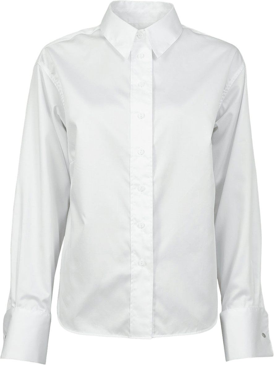 Skjorta Piper Cotton Sateen, från The Shirt Factory, i färgen White.
